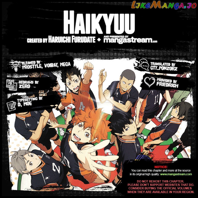 Haikyuu!!, Chapter 204 image 02